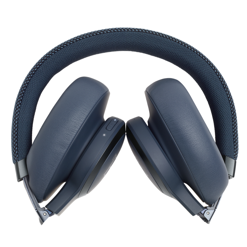 JBL Live 650BTNC - Blue - Wireless Over-Ear Noise-Cancelling Headphones - Detailshot 8 image number null